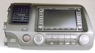 07 08 09 Honda Civic Navigation 6 Disc CD Changer XM 39541 SVA A110 