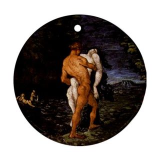 Paul Cezanne The Abduction Fine Art Porcelain Ornament