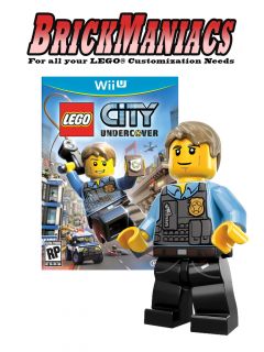 Lego 5000281 City Undercover Chase McCain Minifigure Wii U Game RARE 