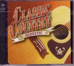 Time Life Classic Country Acoustic New SEALED Various 2 CD