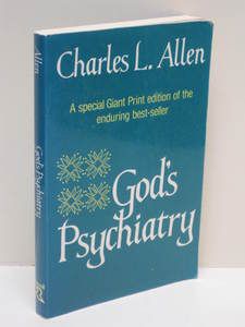 Gods Psychiatry by Charles L Allen Large Print 0800753615