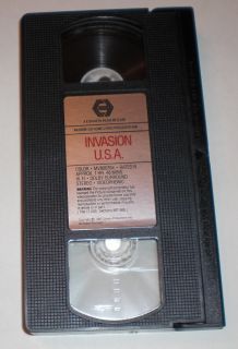 Chuck Norris Invasion U s A Movie VHS 1985