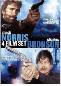 Chuck Norris Charles Bronson 4 Film Set DVD 2010 NEW SEALED PRESIDENTS 