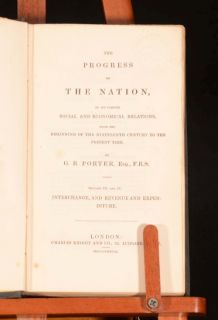   Vol Progress of the NATION Section I II, III IV, V VIII, G. R. Porter