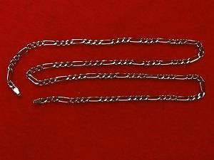 10K SOLID YELLOW GOLD NECKLACE FIGARO STYLE CHAIN 4mm WIDE 21 5 LONG 5 