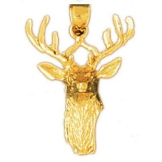 This Pendant is crafted from Solid 14 Karat Yellow Gold and comes 