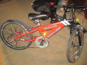Specialized Hotrock Bike 20 Boys BMX Style 7 speed Red Bicycle
