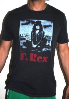 Chaser La Mens T Rex Metal Guru Vintage Black T Shirt