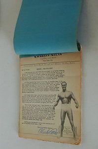 Charles Atlas Health and Strength 12 Lessons c1942 Pict