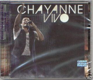 CHAYANNE, VIVO, LIVE, GREATEST HITS. FACTORY SEALED CD. IN SPANISH.