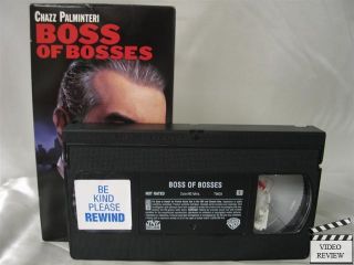Boss of Bosses VHS Chazz Palminteri Clancy Brown 053939660333