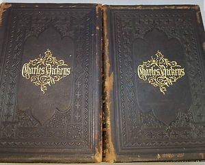    Charles Dickens Antique 1879 80 Books Volume I III Illustrated Book
