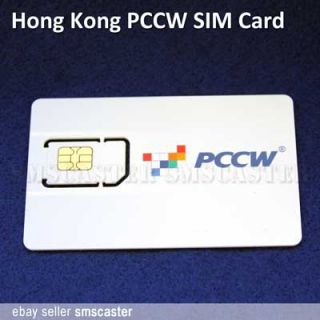  Rechargeable Prepaid Mobile Sim Card $48 Pay as You Go in HK
