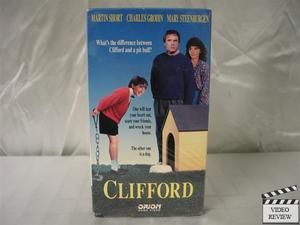 Clifford VHS Martin Short Charles Grodin 023568087863