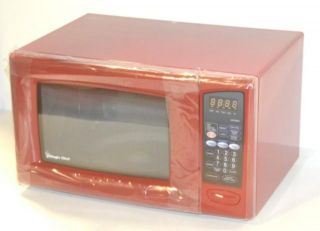 Magic Chef MCD990R 0 9 Cubic Feet 900W Microwave Oven Red