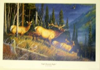 gallery now free terry doughty elk print eagle mountain bugler