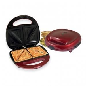 New Non Stick Grilled Cheese Sandwich Grill Maker Red