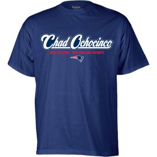 Chad Ochocinco New England Patriots Blue T Shirt