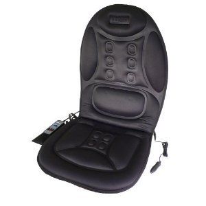 Chair Massager Seat Cushion Magnet Light Heat Home Auto 12 Volt or AC 