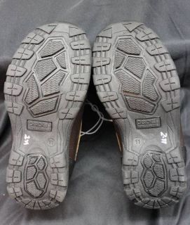 NWT Cherokee Boys All Weather Half Boots Shoes Black Tan Sz 11 $29 