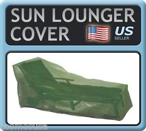 Chaise Lounger COVER   Value Outdoor Sun Lounge Patio Garden Furniture 