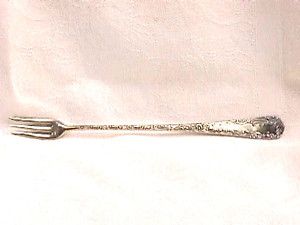 Florence Silverplate Flatware Victorian Pickle Fork
