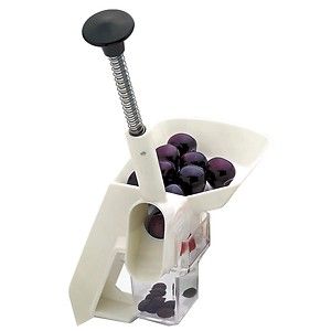 Norpro Deluxe Cherry Pitter Stoner with Automatic Feed
