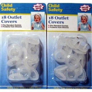 36 Lot Electrical Outlet Covers Child Proof Safety New