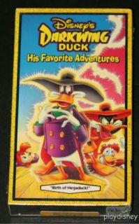 Disneys Darkwing Birth of Negaduck VHS New His Favorite Adventures 
