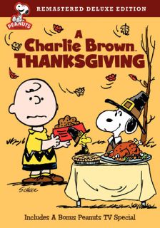 Peanuts Charlie Brown Thanksgiving DVD Deluxe Edition Warner Home 