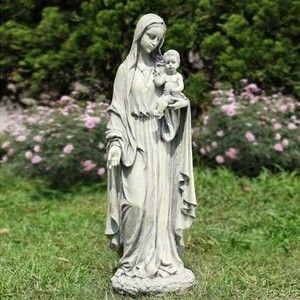 Mary Child Statue Figurine Home Garden Decor NP 18479 33 NEW