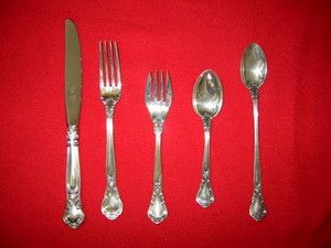 Chantilly by Gorham Sterling Silver 5 Piece Place Setting