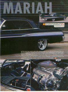 1962 Chevy Impala 396 V 8 Hardtop Original 2000 Article