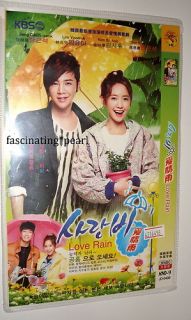 Korean Drama DVD Love Rain Chinese English Used