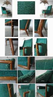 Robsjohn Gibbings Danish Style Lounge Chair Widdicomb   mid century 