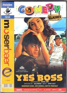 YES BOSS Original DVD Shahrukh Khan Juhi chawla