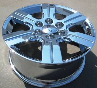 New 18 Factory GM Chevy Traverse Outlook Acadia Chrome Wheels Rims 