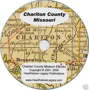 CHARITON COUNTY, MO Keytesville, Missouri History Genealogy 