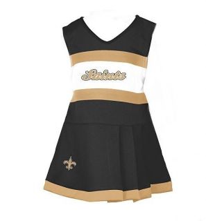   New Orleans SAINTS Cheerleader Outfit Dress Halloween Costume Large 14