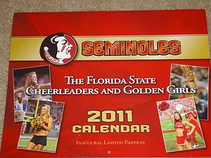 2011 Florida State University Cheerleader Dance Team Calendar