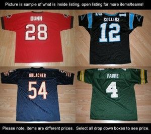 Adult NFC North NFC South Football Jerseys NFL Pick 1 Many Variations 