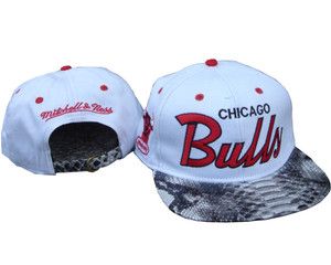 Chicago Bulls Snakeskin Snapback Strapback Hat