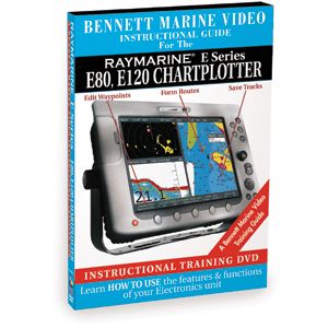 BENNETT DVD RAYMARINE E SERIES E80 E120 CHARTPLOTTER N7800DVD
