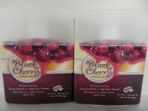 LOT OF 2 BLACK CHERRY CHEESECAKE 50X BLACK BRONZER TANNING BED LOTION 