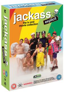 Jackass Complete Collection 10 Discs New DVD 5014437148735