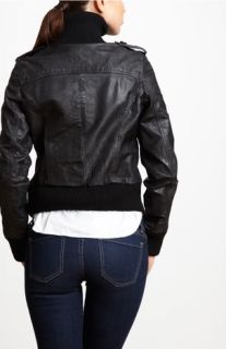Bod Christensen People Saints All Leather Skinny Bomber Jacket XL Free 