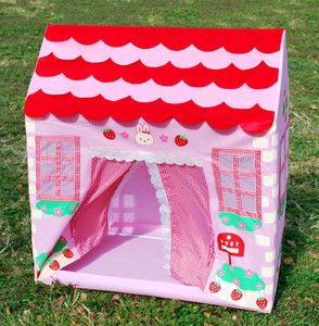PINK PRINCESS PLAY HOUSE TENT   KIDS / GIRLS   CHILDRENS TOYS