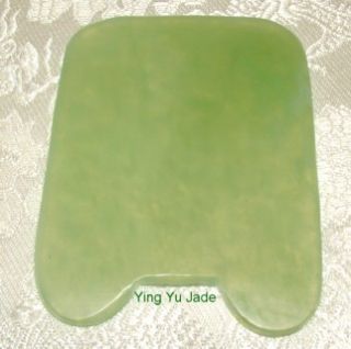  jade gua sha tool made in ying yu jade s carving shop natural chinese