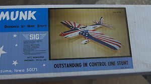 Sig Super Chipmunk Control Line Model Airplane