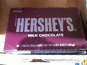 Hersheys Milk Chocolate Candy Bars 36 1 55 oz Hershey Bars